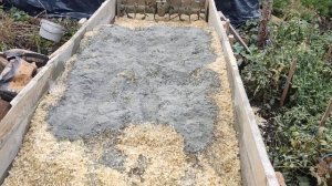 замес арболита мотоблоком 2