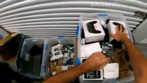 Аукцион Контейнеров В США! Не Юнит А Магазин Электроники! Супер Повезло! Apple Sonos Boss Star Wars