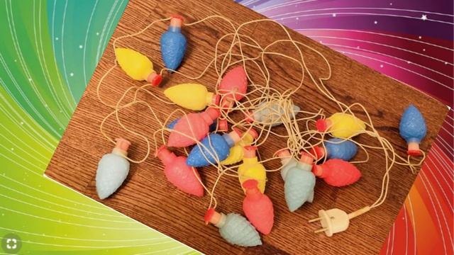 Гирлянды Из Детства. Старые новогодние гирлянды. Ретро гирлянда