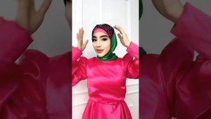 Тарзи осон бастани сатр!Простой способ завязать хиджаб!easy way to tie hijab!))