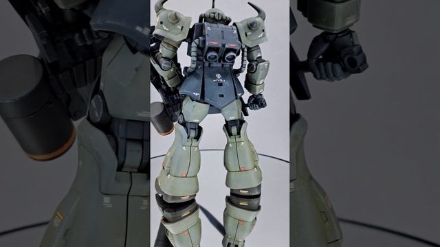 Bandai's MS-07B-3 Gouf Custom High Grade - Finished Build