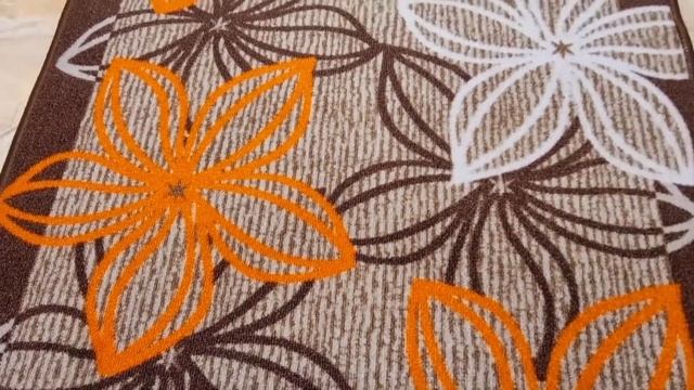 Мокетена пътека ЕРИКА 8013 beige/orange смотреть онлайн