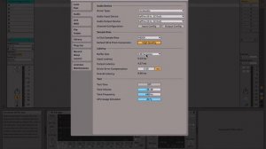 Ableton Live 10. Настройки аудио.