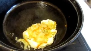 Ленивые пирожки с капустой: на сыворотке