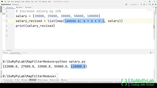 Map Filter Reduce in Python | SuMyPyLab