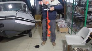 Новинка! Адаптер для шнека ледобура с фиксацией шуруповерта