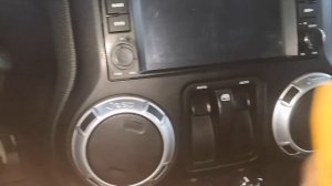 Как снять магнитолу на JEEP wrangler Rubicon