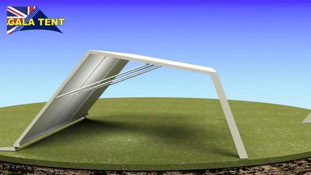 6m x 6m How To Erect A Gala Tent PE Marquee - Assembly Instructions смотреть онлайн