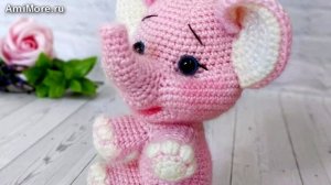 Амигуруми: схема Слоняша | Игрушки вязаные крючком