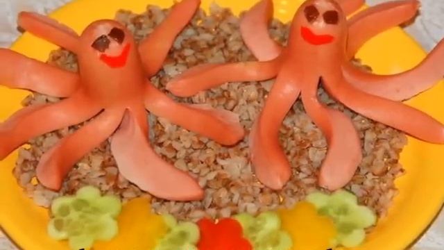 Украшаем блюда для детей: веселый обед или счастливый день рождения смотреть онлайн