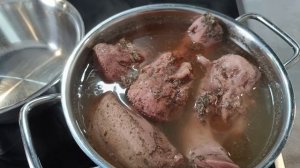 Свиной язык в соусе