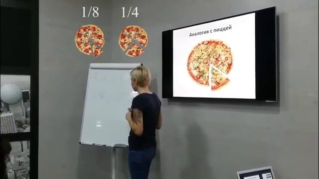 Отрывок урока «Знакомство с фотоаппаратом» - значения диафрагмы на пицце смотреть онлайн