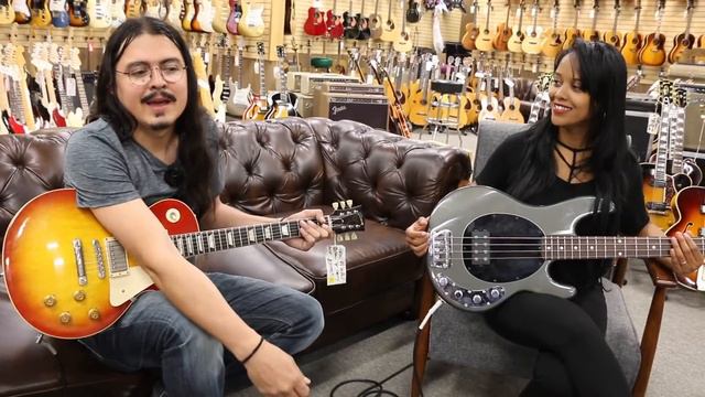 Alexandre Da Mata & Cinara Motta | Gibson R8 Les Paul at Norman's Rare Guitars смотреть онлайн