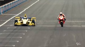 Marco Andretti vs Dani Pedrosa, Indianapolis Motor Speedway