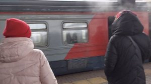 ❗ПОЖАР В ЭЛЕКТРИЧКЕ НА СТАНЦИИ ВЫХИНО ❗