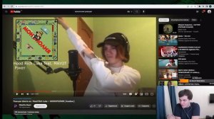 HOOD RICH LUKA СМОТРИТ РЕАКЦИЮ НА АЛЬБОМ HOOD RICH LUKA - МОНОПОЛИЯ