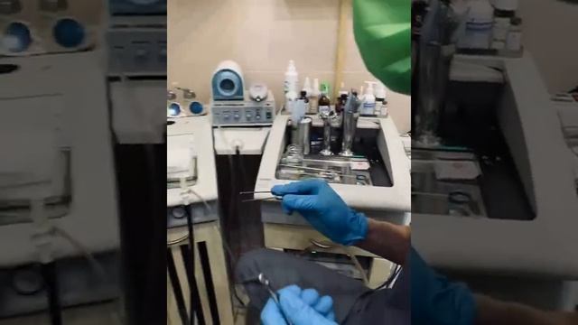 Проводим операцию Радиоволновая коагуляция нижних носовых раковин  - часть 3