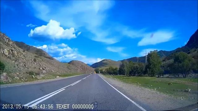 Горный Алтай. От Семинского перевала до слияния рек Чуя и Катуни.