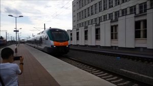 Поезд Минск - Гомель. Скоростной поезд Штадлер связал Минск и Гомель // New train Stadler Flirt 3