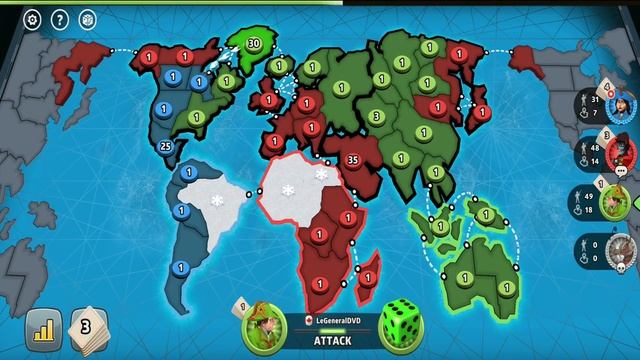 THE 4 GRANDMASTERS BATTLE OF THE HISTORY!! | Risk Global Domination Strategy Online