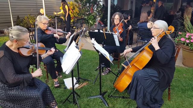 LONG ISLAND WEDDING CEREMONY STRING QUARTET LI  "AIR" HANDEL STAN WIEST MUSIC (631) 754-0594 смотреть онлайн