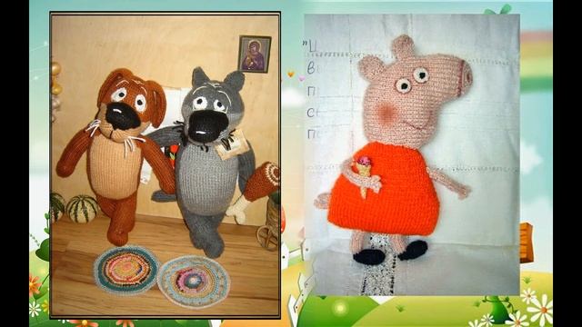 Герои мультфильмов , связанные спицами от Мамы Клары смотреть онлайн