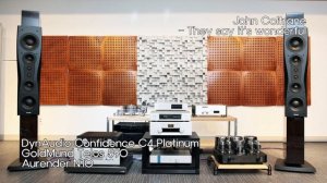 DynAudio Confidence C4 Platinum & GoldMund Telos 590 & Aurender N10 - They say it's wonderful