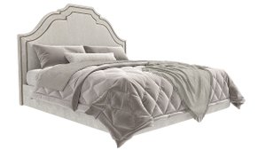 Дизайнерская кровать двуспальная в интерьере. Модель Франческа