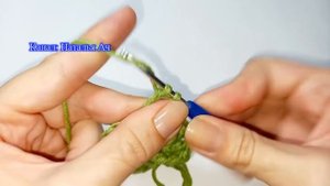 Эффект градиента крючком в Бабушкином квадрате - Мастер-класс