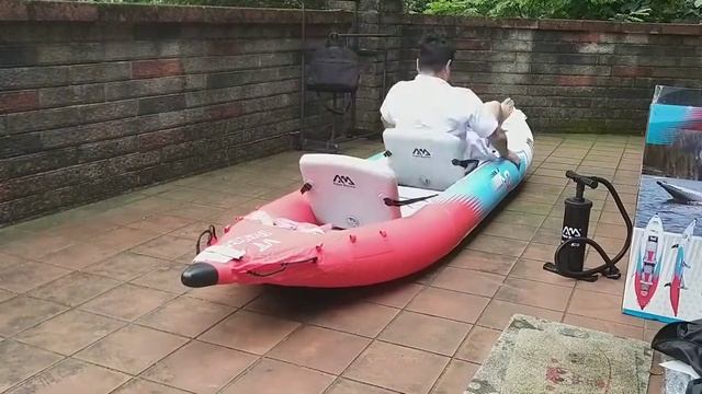 獨木舟K2 aqua marina VT-412開箱組裝 縮時 смотреть онлайн