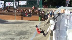 Петя Бондарь, Lewis Williams, Ryan McNamara at Russian Scooter Championship finals 20140727