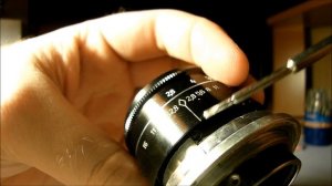 Разборка/ смазка объектива Индустар - 61 Л/Д 50мм/F2.8