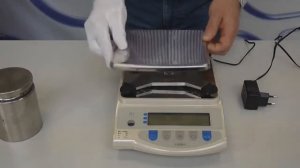 Включение и калибровка лабораторных весов ViBRA серии  AJ