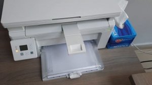 Как пустить на печать тестовую (пробную) страницу конфигурации на принтере HP LaserJet MFP M130a