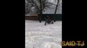 Самодельный трицикл из мотоблоков