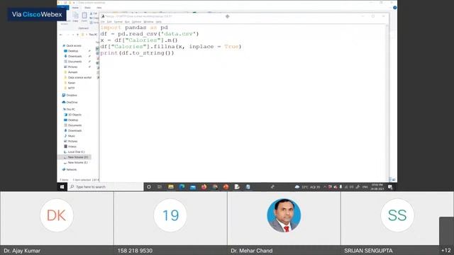 Day-4 (24-08-2021): Session-II: One Week Virtual Industrial Workshop on Data Science with Python смотреть онлайн