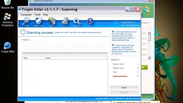 Antivirus Protection 2012 removal with Trojan Killer смотреть онлайн