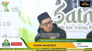 🔴[LIVE] Ustadz Handy Bonny | Sok-sokan Cidro Padahal Sing Nggawe Loro | Fosremka - ICK