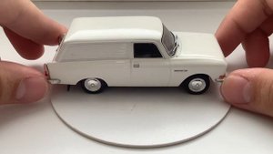 ОЧЕНЬ РЕДКАЯ МОДЕЛЬ МОСКВИЧА 1:43! ОБЗОР МОДЕЛИ 1:43 МОСКВИЧ 2734 АВТОЛЕГЕНДЫ СССР №137.