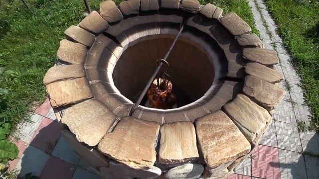 Курица и лепешки в таныре смотреть онлайн