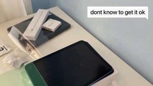 iPad 10,9” 2022 64 gb blue unboxing & accessories