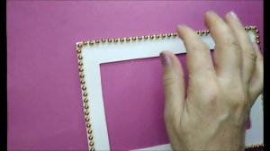 Рамка для фото своими руками очень легко и быстро Фоторамка Мастер класс