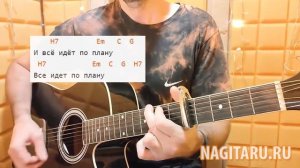 ВСЕ ИДЕТ ПО ПЛАНУ на простых аккордах. Разбор - самый легкий вариант, на гитаре