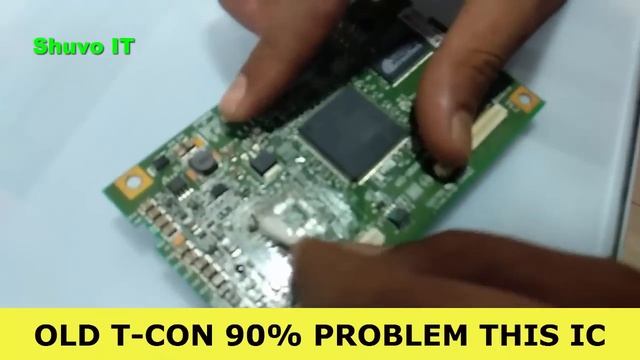 OLD T-CON REPAIR 90% PROBLEM NO DISPLAY & VERTICAL COLOR LINES смотреть онлайн