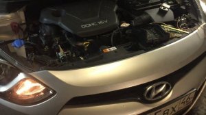 Установка ДХО на Hyundai i30
