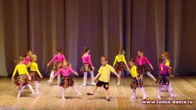 Хореографический ансамбль КоМИКС - Часики смотреть онлайн