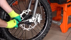 Сборка мотоцикла из коробки ATAKI EF250