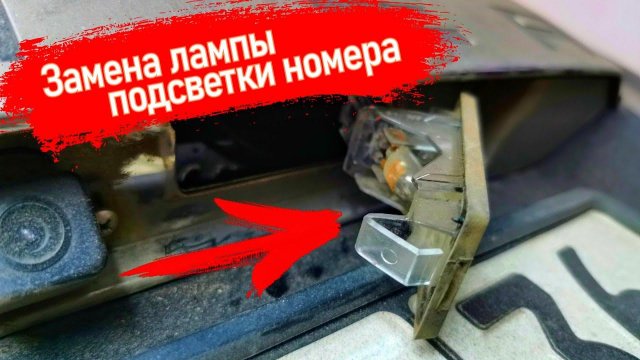 Фонарь подсветки номера дастер Фонарь подсветки номера дастер