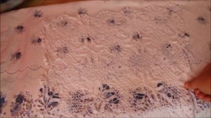 Как крахмалить салфетку. Легко и просто.