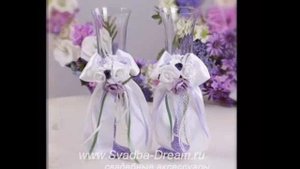 Свадебные бокалы своими руками